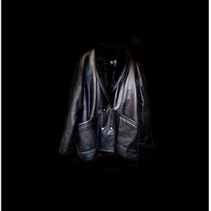 New Rare & Unique Hand-made Fashionable Men's Italian Shealing Coat, XXL